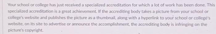 Accredited Online College Course
