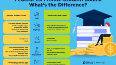 Student loans federal government youth