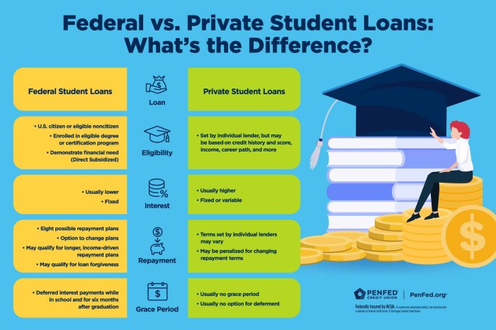 Student loans federal government youth
